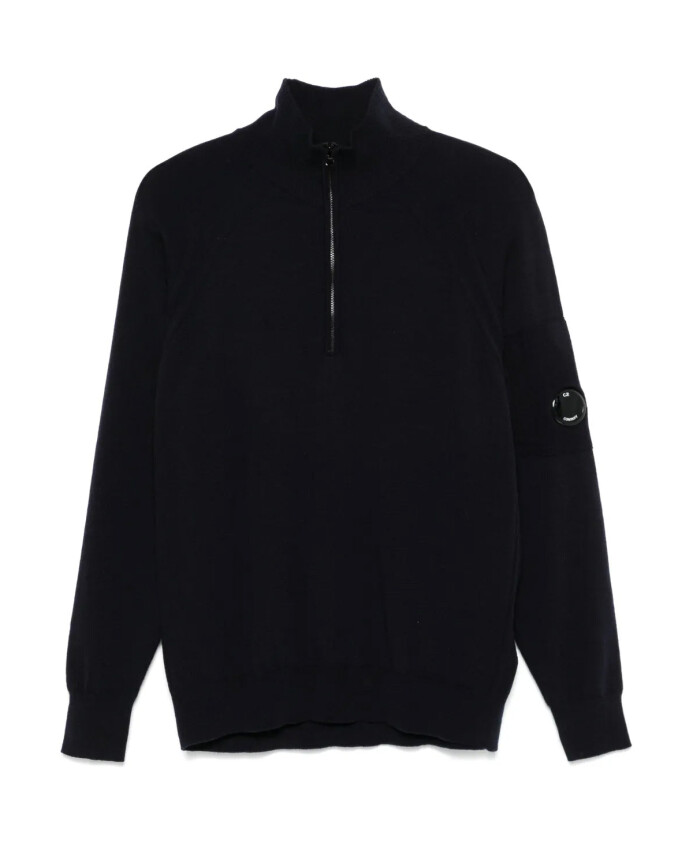 pull-en-laine-bleu-avec-col-polo