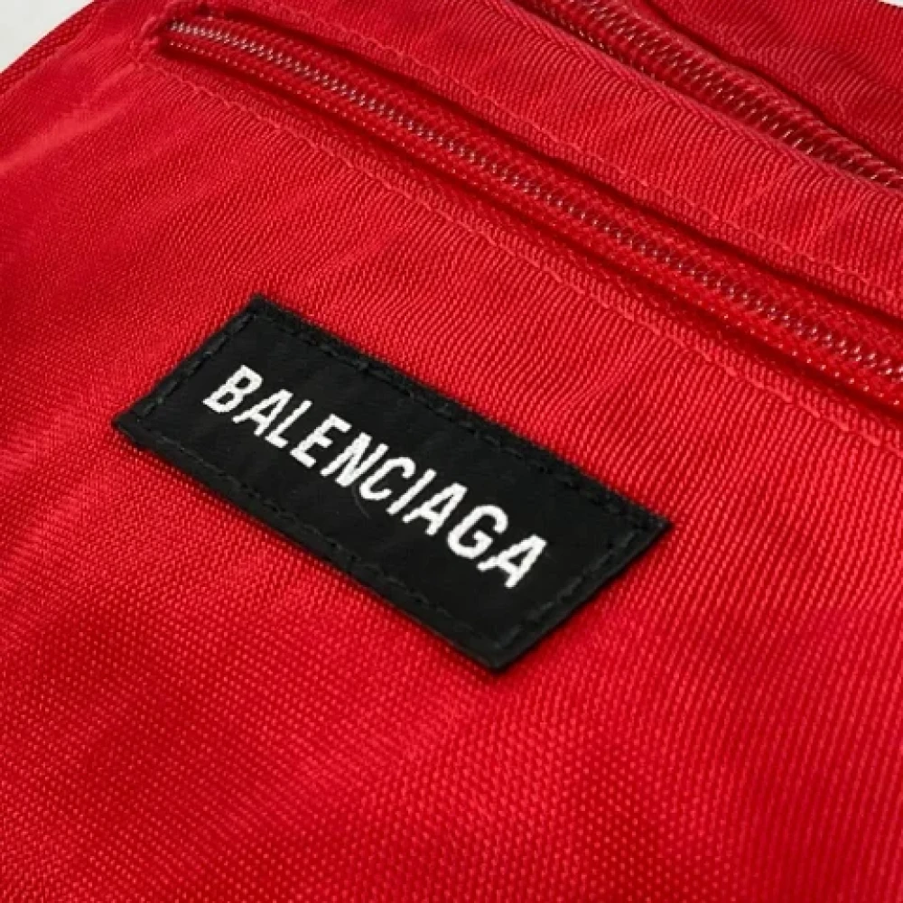 Balenciaga Vintage Pre-owned Fabric balenciaga-bags Red Heren