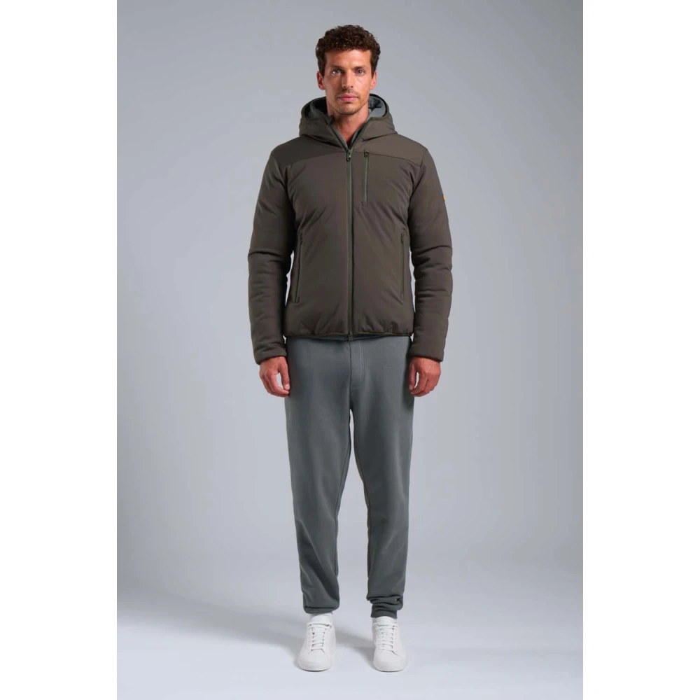 Ciesse Piumini Jayden 2.0 Militair groene softshell jas met capuchon Green Heren