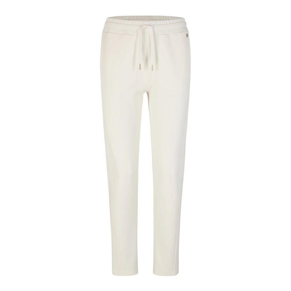 Joop! Sportieve Stijl Elastische Taillebroek White Dames