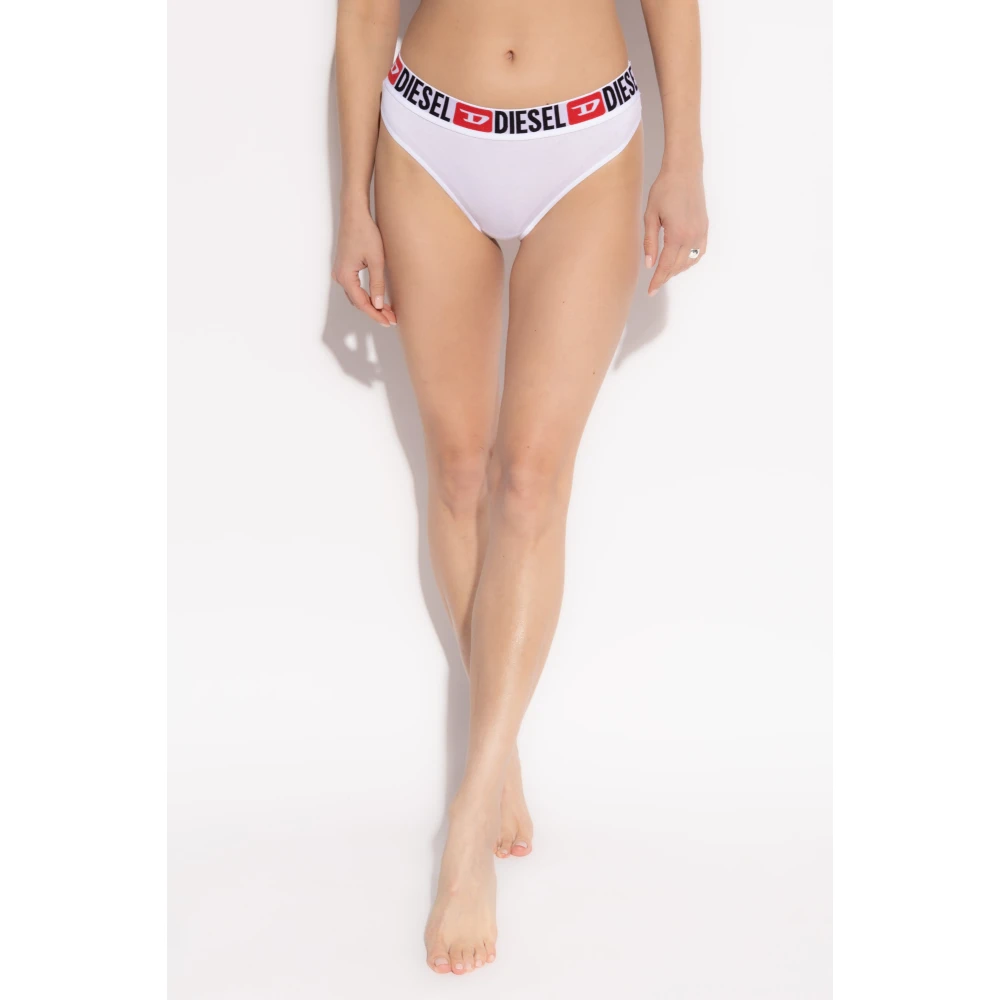 Diesel Driepak slips met logo Multicolor Dames