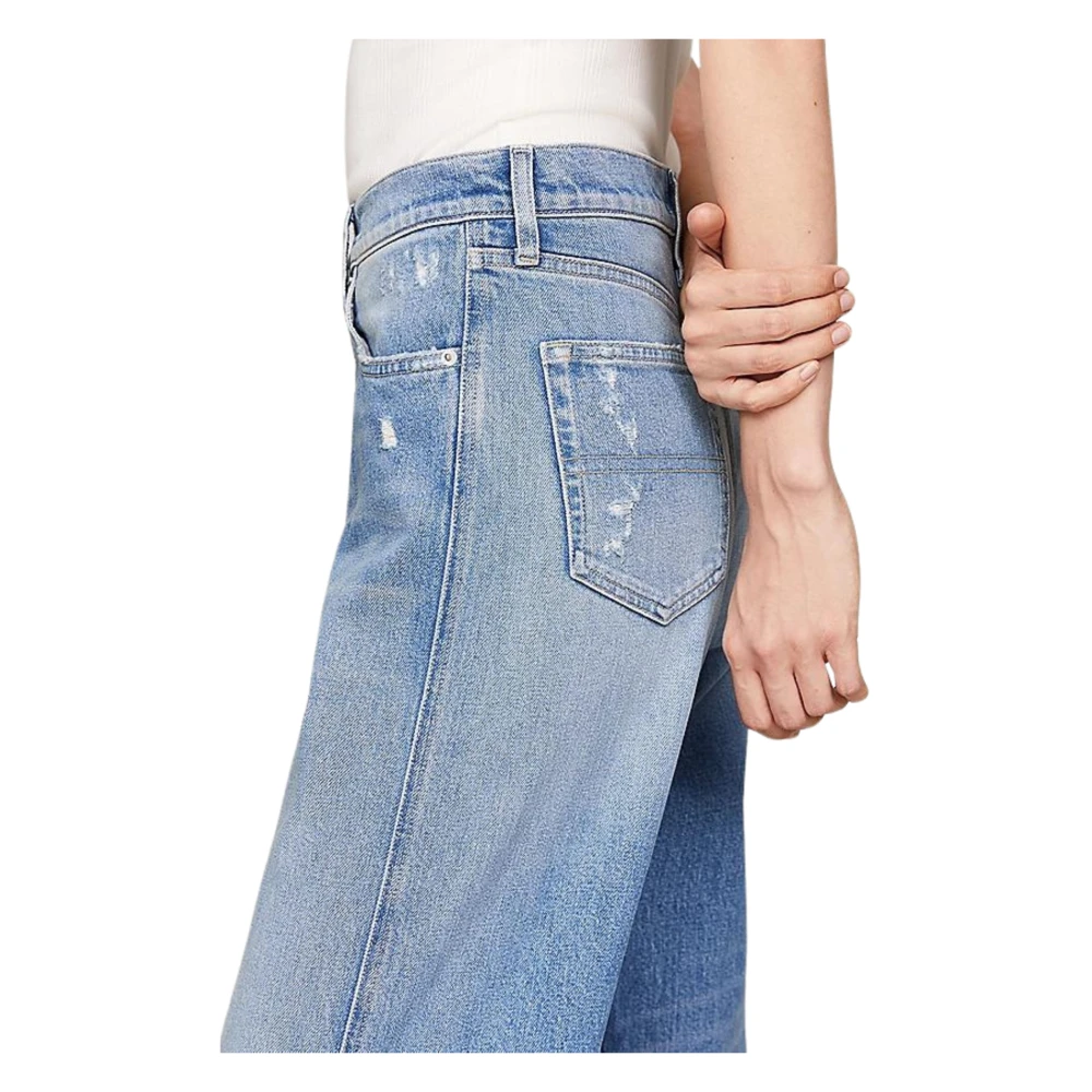Tommy Hilfiger Vintage Baggy Fit Denim Jeans Blue Dames