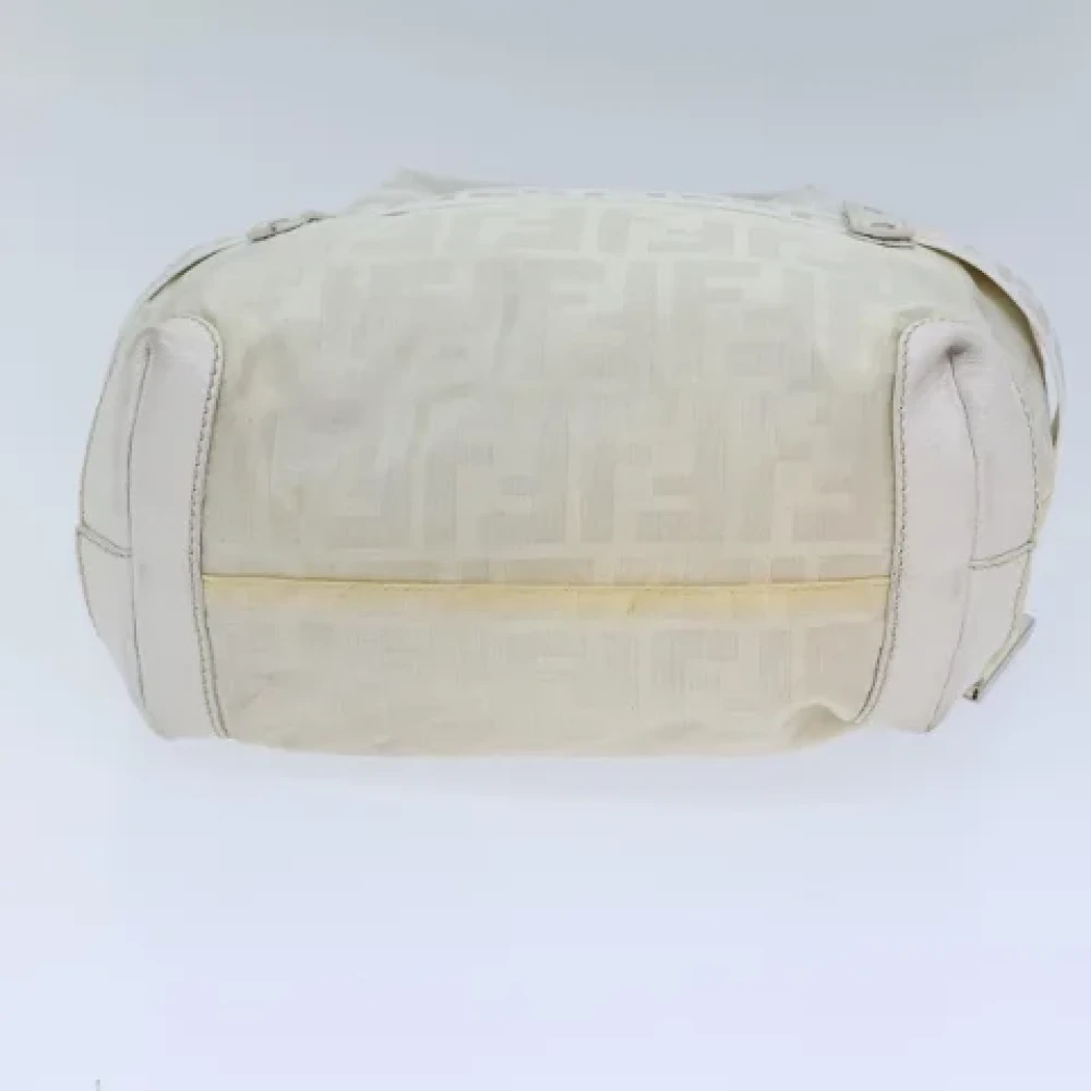 Fendi Vintage Pre-owned Canvas fendi-bags White Dames