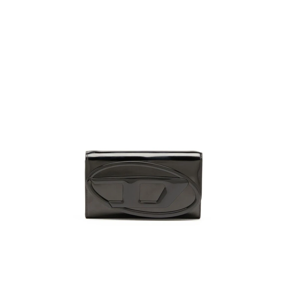 Diesel Women's Black Wallets Cardholders - Wallets & Cardholders - One Size - Accessories