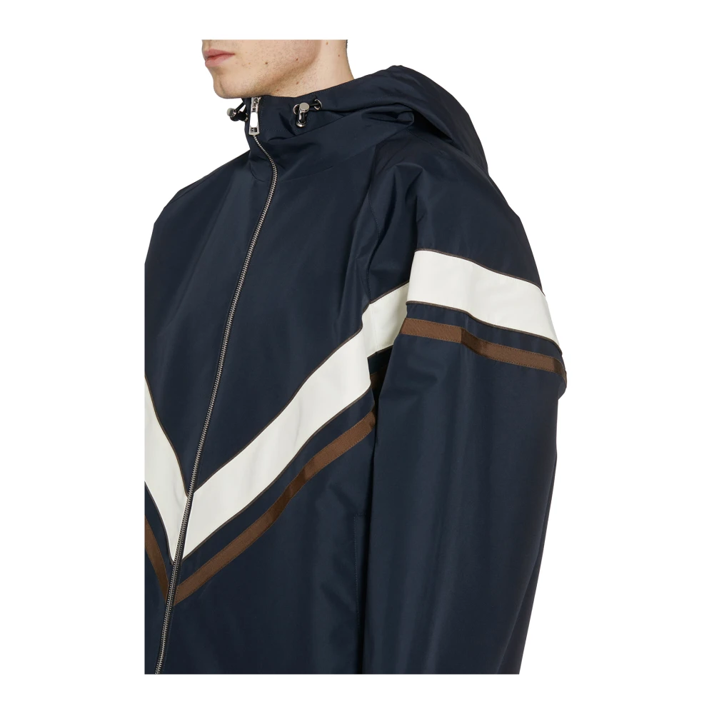 Khrisjoy Capuchon Windjack Blue Heren