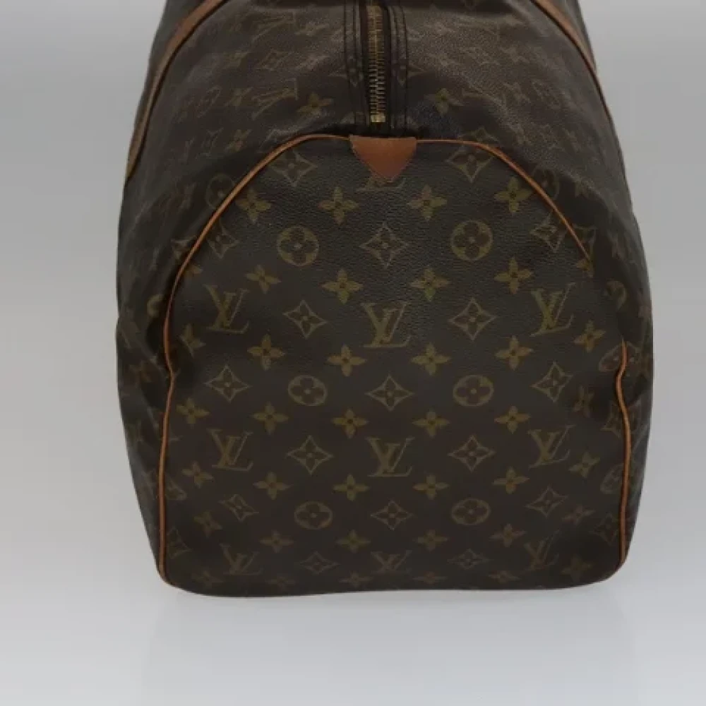 Louis Vuitton Vintage Pre-owned Canvas travel-bags Brown Dames
