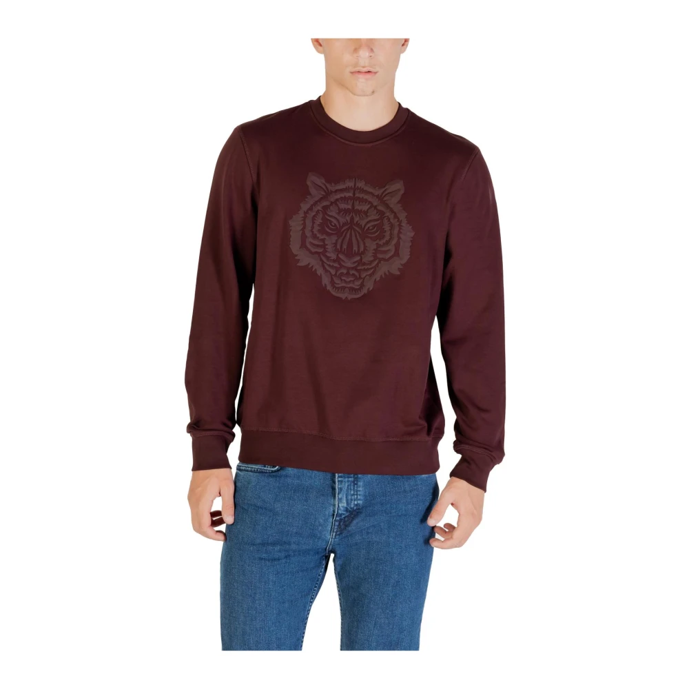Antony Morato Men's Red Stylish Long Sleeve Sweatshirt - Sweatshirts - S- Sweatshirts & Hoodies