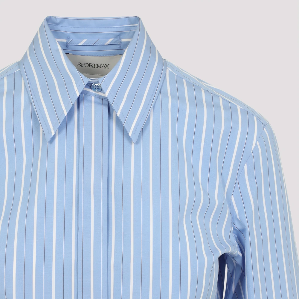 SPORTMAX Blauwe Conio Shirt Blue Dames