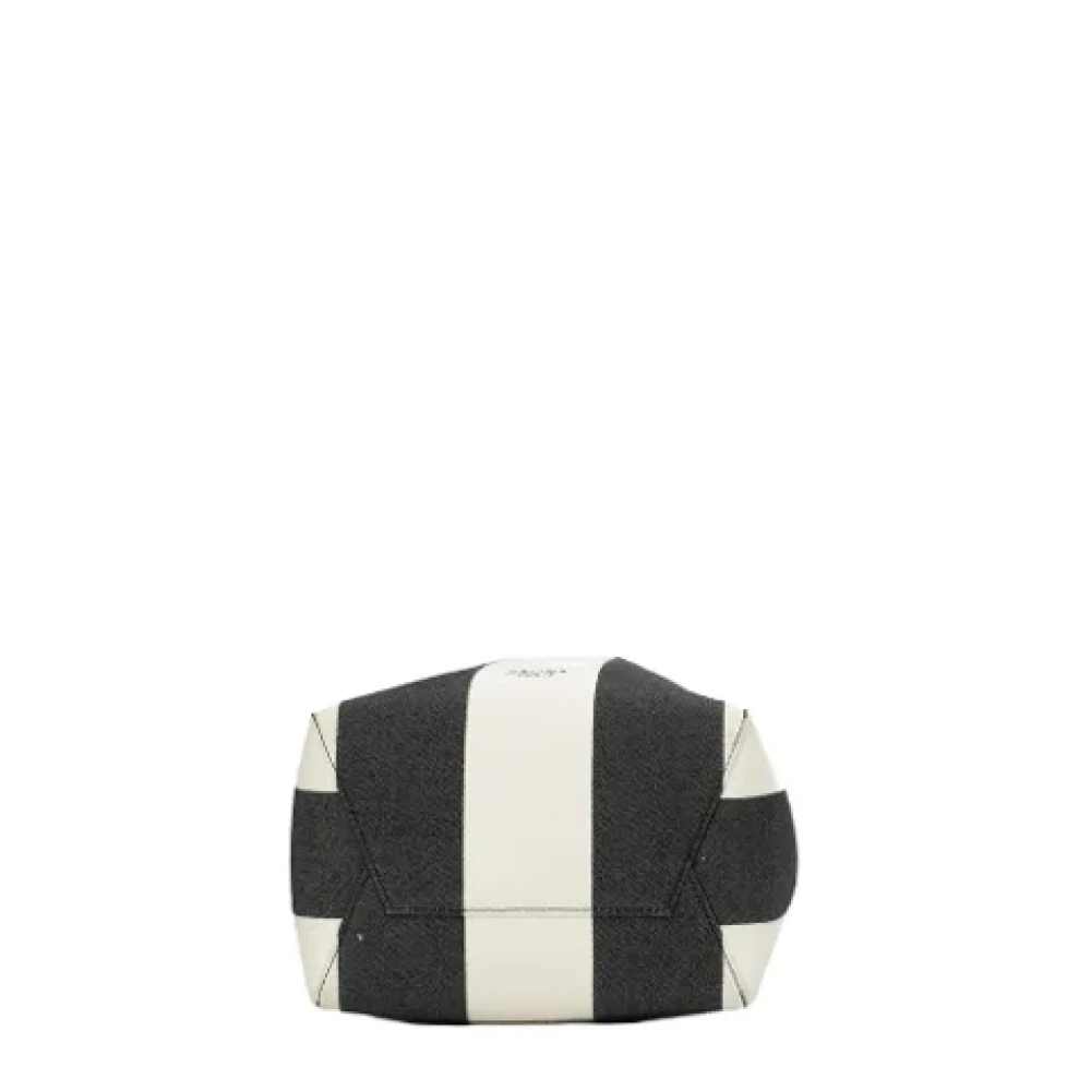 Celine Vintage Pre-owned Fabric celine-bags White Dames