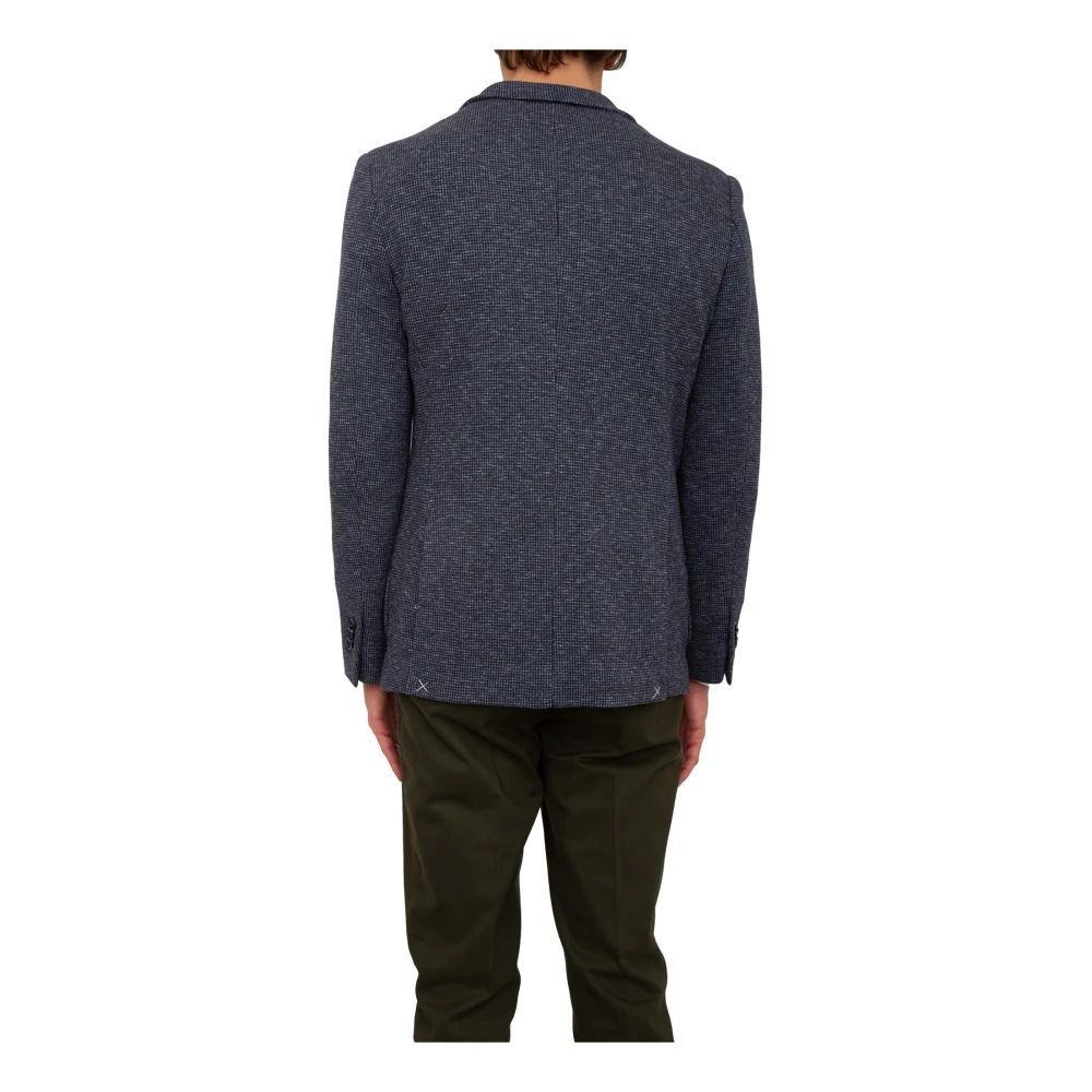 Liu Jo Blauwe Jas voor Stijlvolle Look Blue Heren