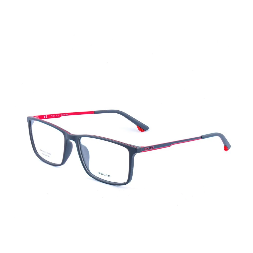 Police Grijze kunststof frames met metalen armband Gray Heren