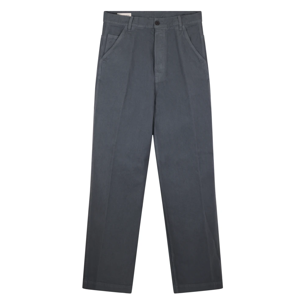 Dries Van Noten Men's Blue Stylish Trousers For