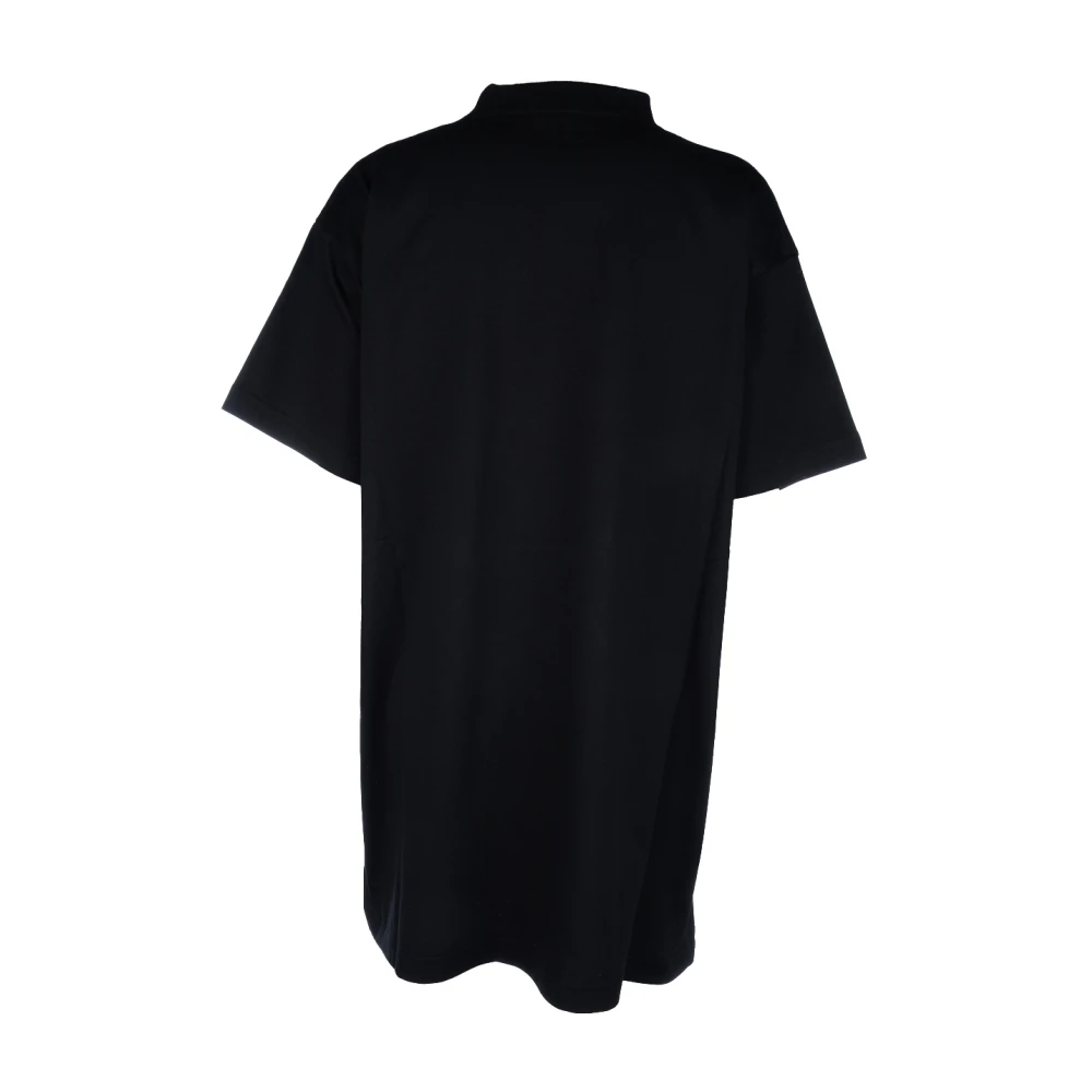 Balenciaga Mockneck T-Shirt Black Dames