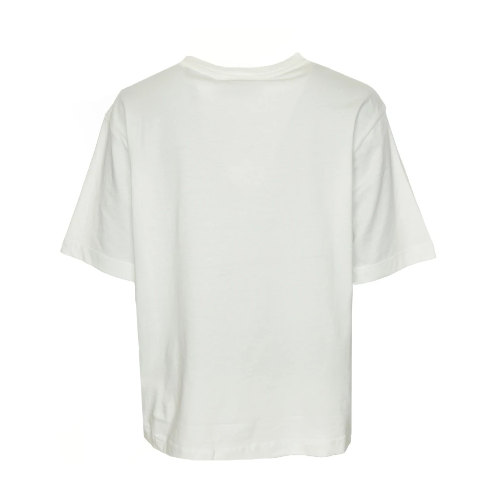 Essentiel Antwerp Taart Geborduurd T-shirt White Dames