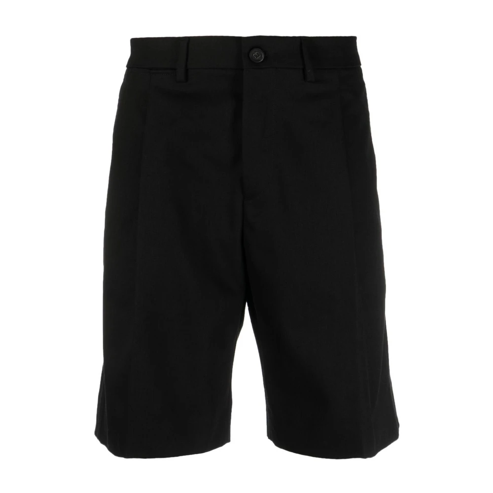 Golden Goose Zwarte Bermuda Shorts Black Heren