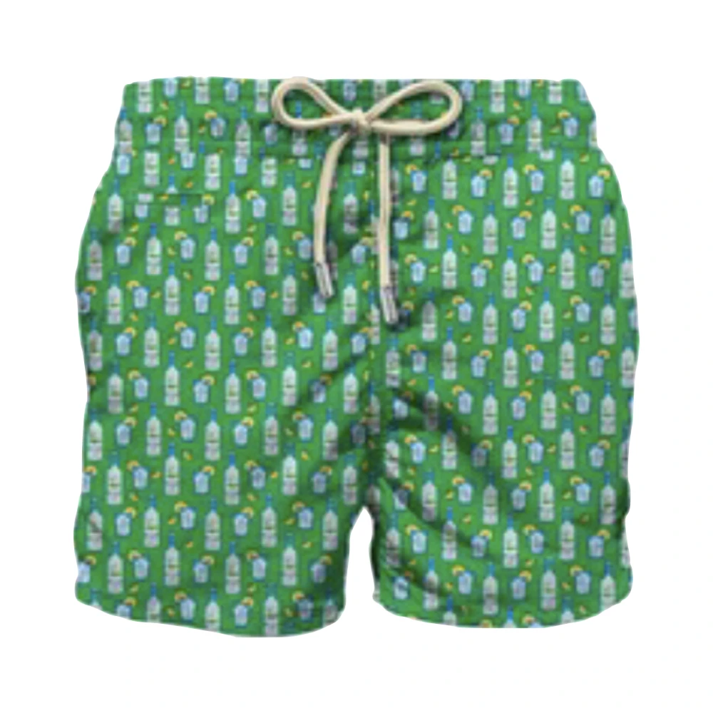 Mc2 Saint Barth Uomo Verde - Costume Da Bagno Beachwear - Swimwear - L