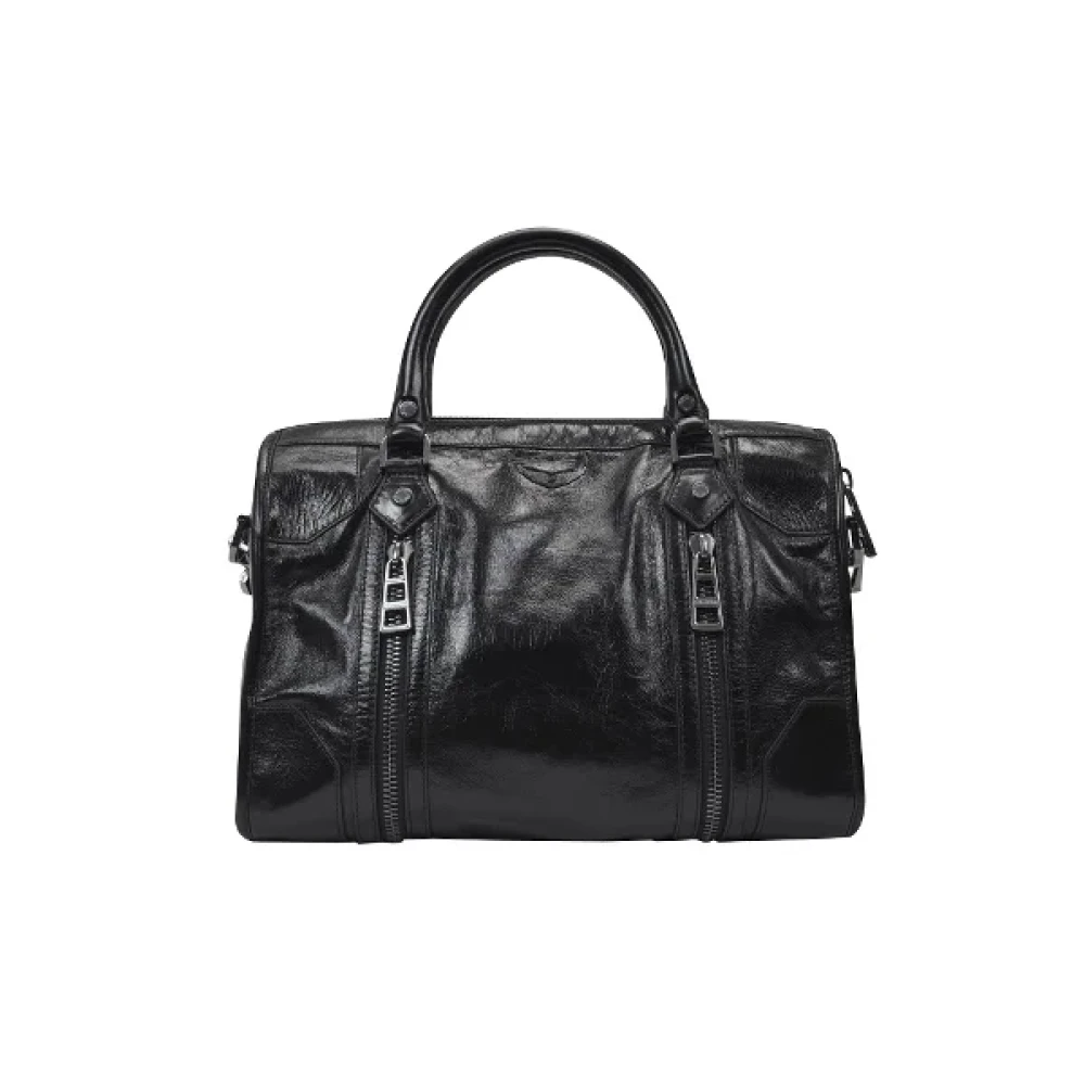 Zadig & Voltaire Leather handbags Black Dames