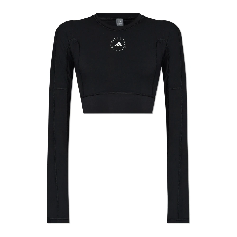 adidas by stella mccartney Sportbeha met logo Black Dames