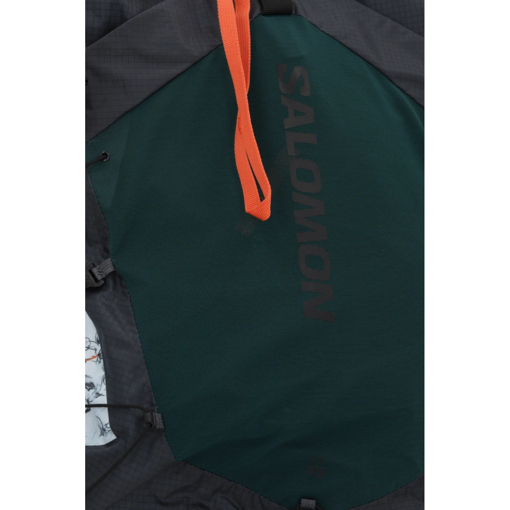 Salomon Groene Mesh Rugzak met Donkergrijs Green Heren