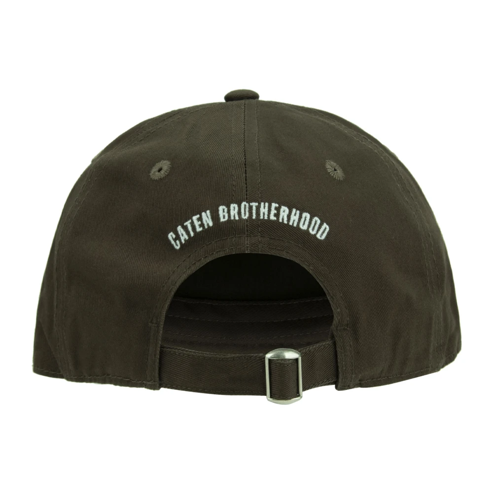 Dsquared2 Baseballpet met gesp Brown Unisex