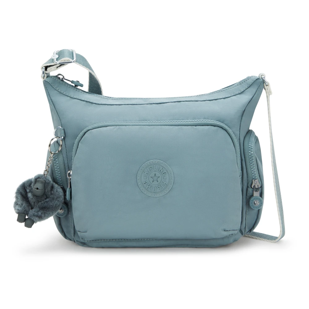 Kipling Functionele Crossbody Tas met Meerdere Zakken Gray Dames