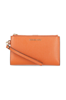 pochette-en-cuir-orange-avec-poches