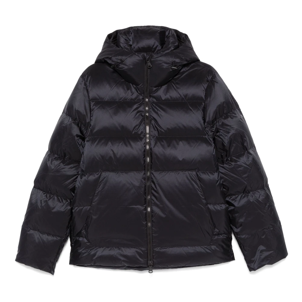 J.lindeberg Black Winter Jackets, Male, M, Puffer & Down Jacket