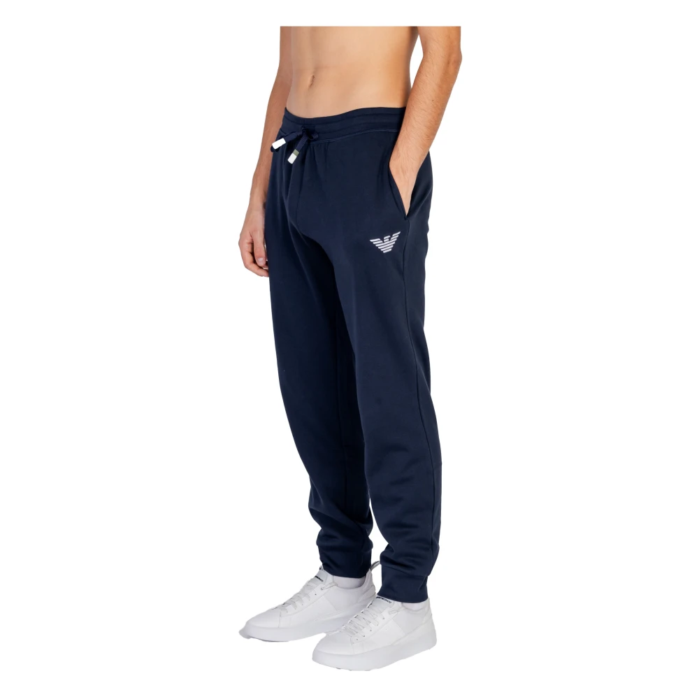 Emporio Armani Mannen Herfst Winter Broeken Collectie Black Heren