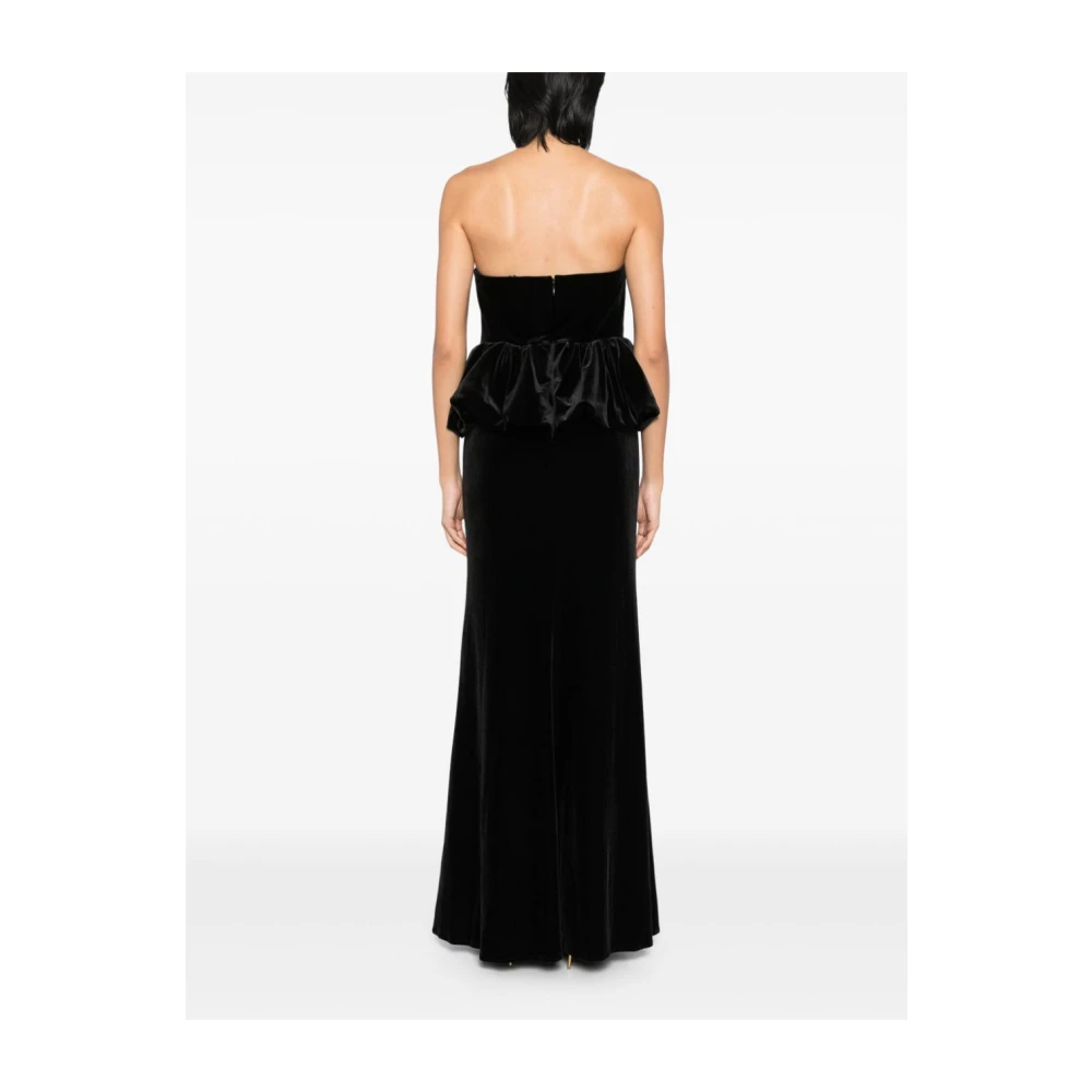Self Portrait Zwarte Elegante Jurk voor Vrouwen Black Dames