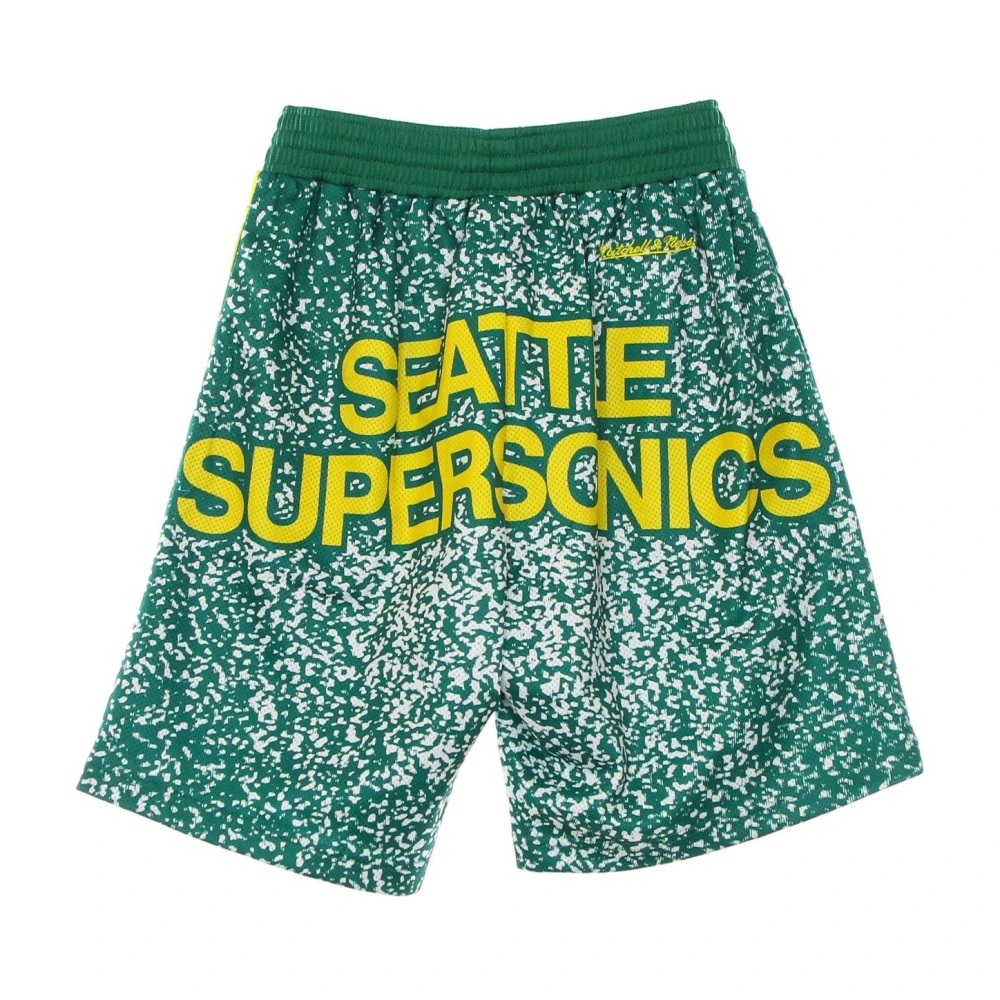 Mitchell & Ness NBA Jumbotron Sublimated Basketbalshorts Multicolor Heren