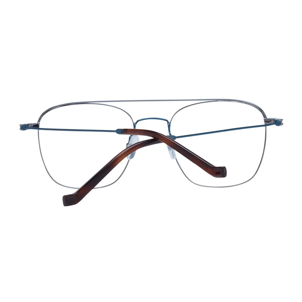 Hackett Blauwe Aviator Style Optische Monturen Blue Heren