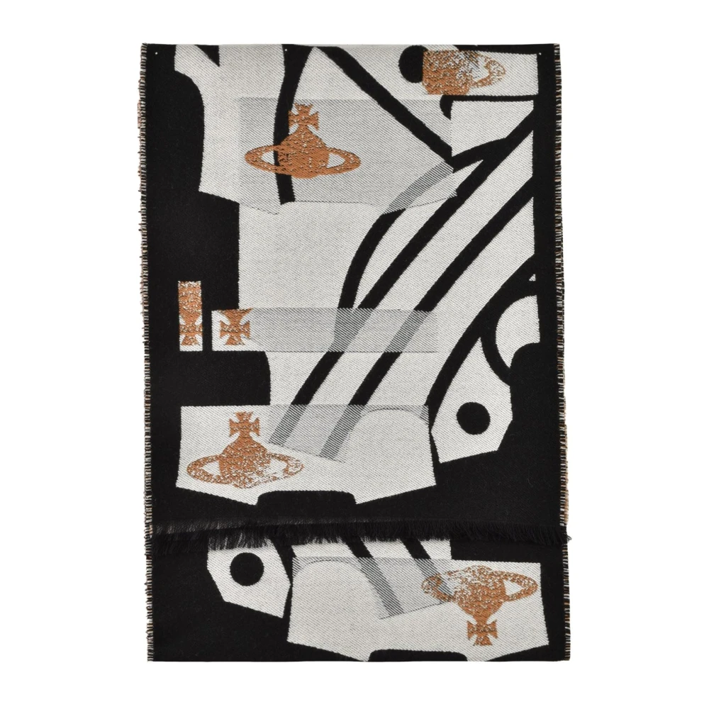 Vivienne Westwood Wol Zijden Sjaal Multicolor Dames