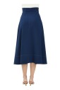 blauwe-midi-rok-met-tailleband-detail