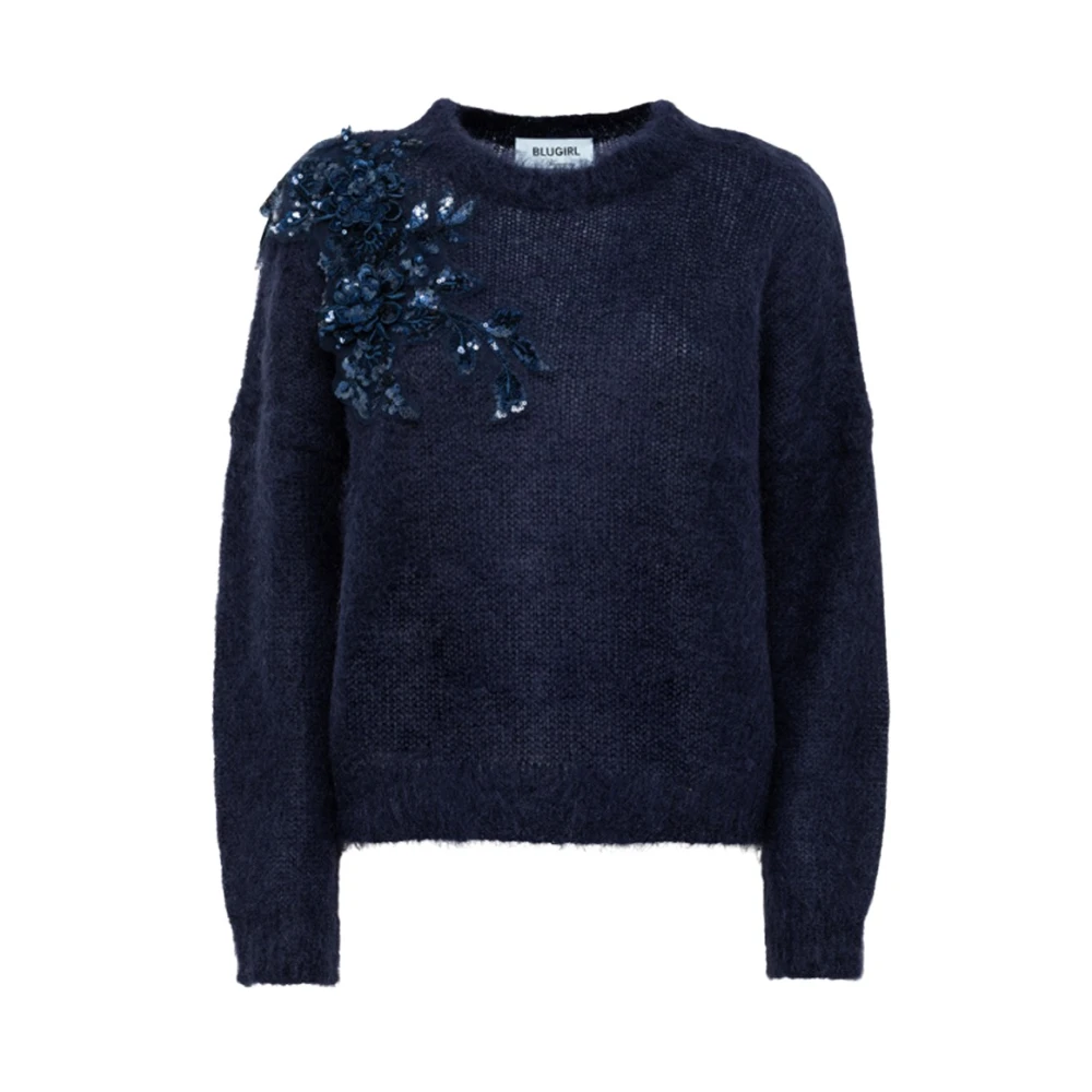 Blugirl Damen Blau Strickwaren, Mgröße: