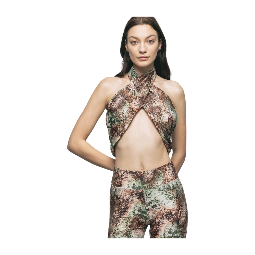 Gaëlle Paris Multicolor Sleeveless Tops - Female - Sleeveless Tops - L - Tops