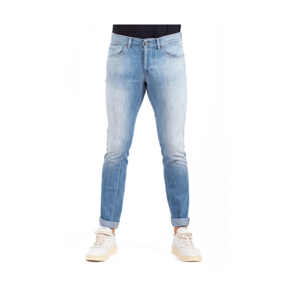 Dondup George Slim Fit Blauwe Jeans Blue Heren