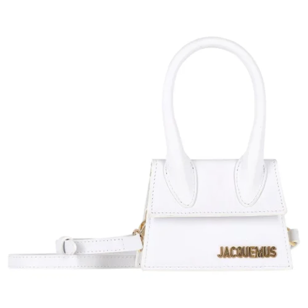 Jacquemus Pre-owned Leather handbags White Dames