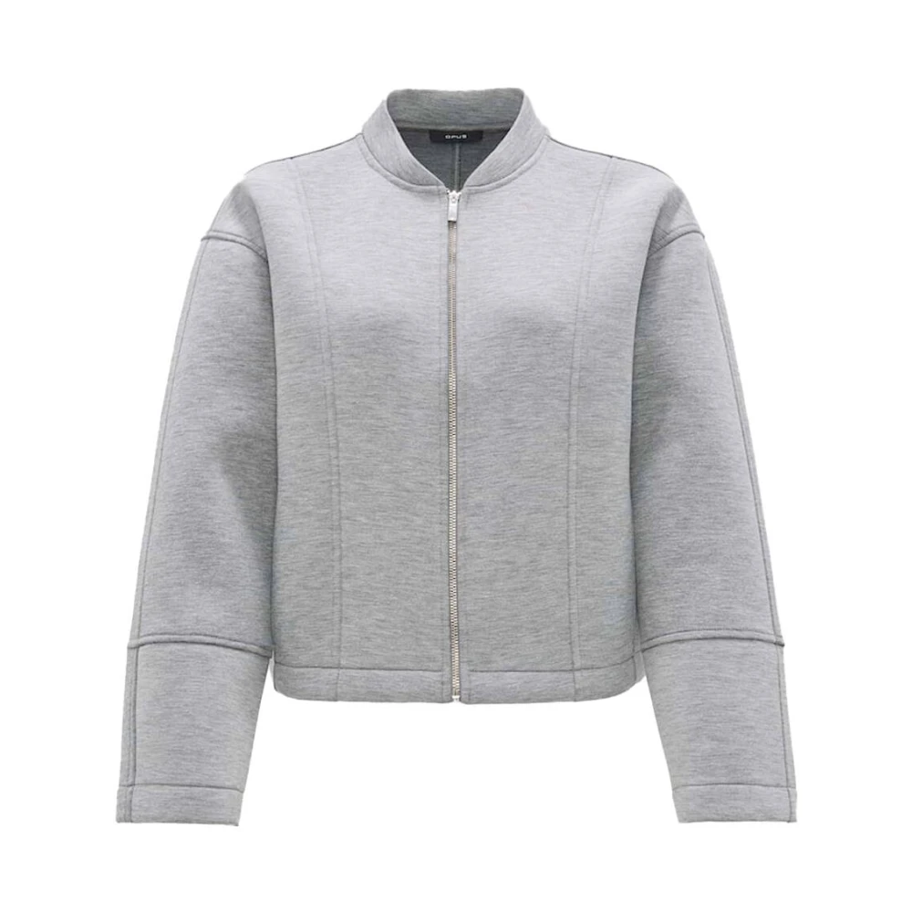 Opus Gomber Sweatshirt Gray Dames