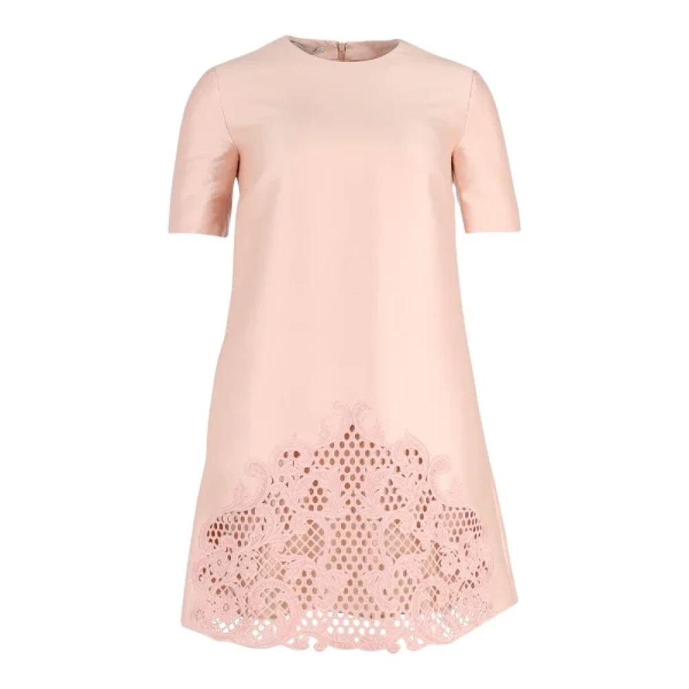 Stella McCartney Pre-owned Cotton dresses Pink Dames