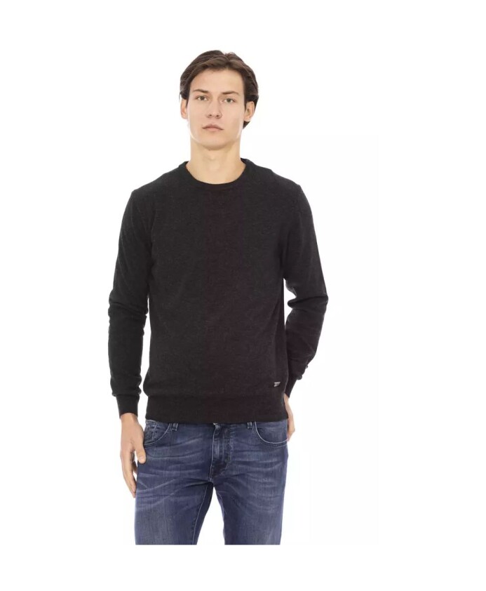 pull-elegant-avec-monogramme-et-col-rond