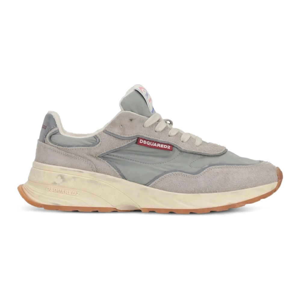 Dsquared2 Flat Schoenen Heren Schoenen Grijs