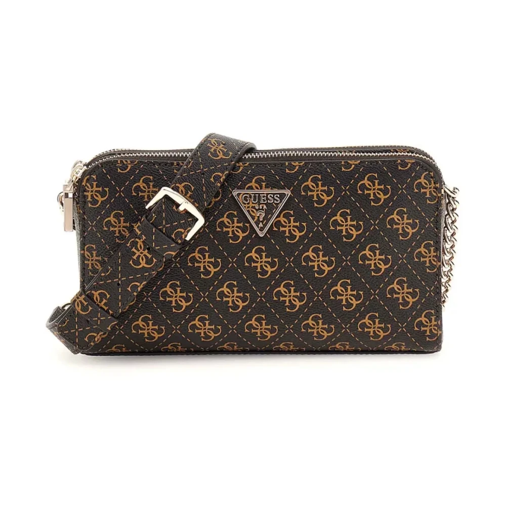 Guess Erica Schoudertas Bruin Multicolor Dames