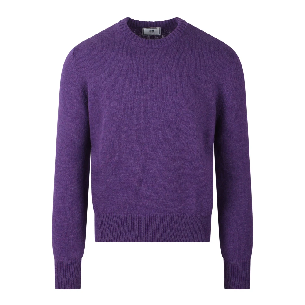 Knitwear > Round-neck Knitwear - - Ami Paris - Modalova