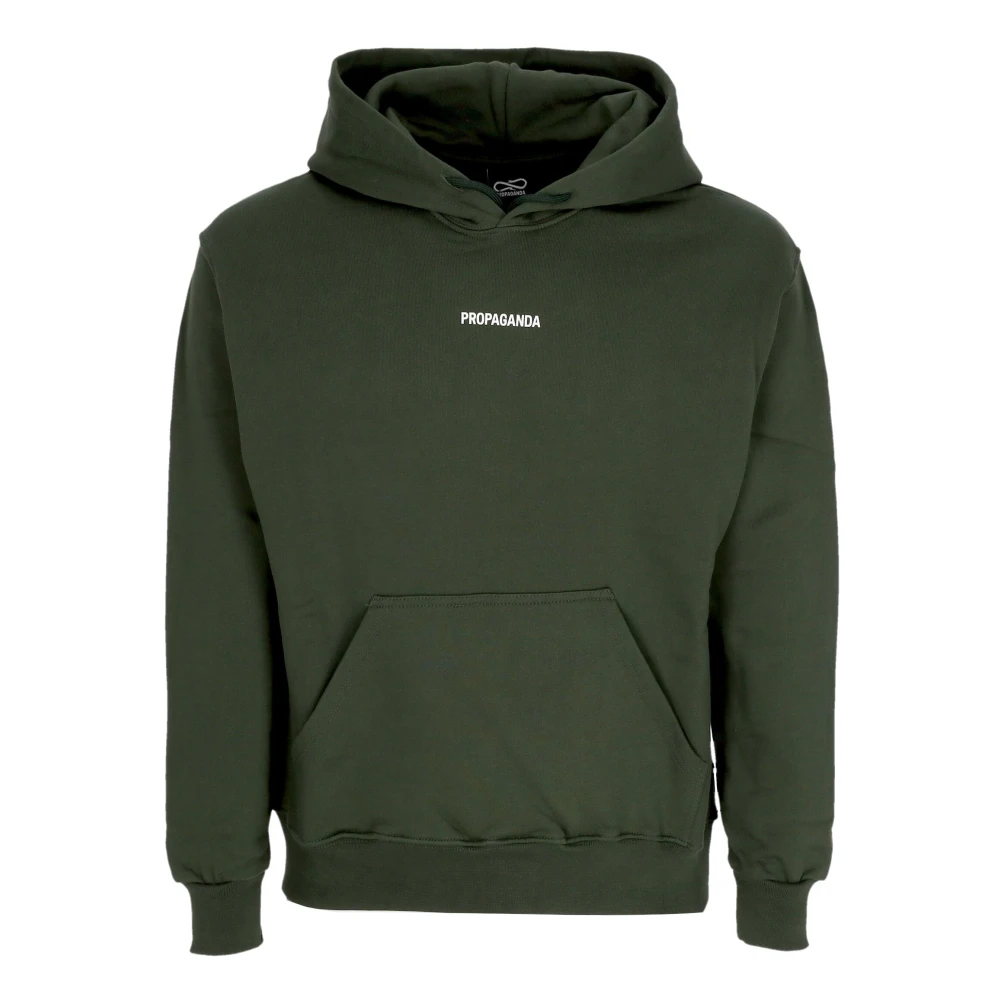 Propaganda Koraal hoodie met voorzak Green Heren