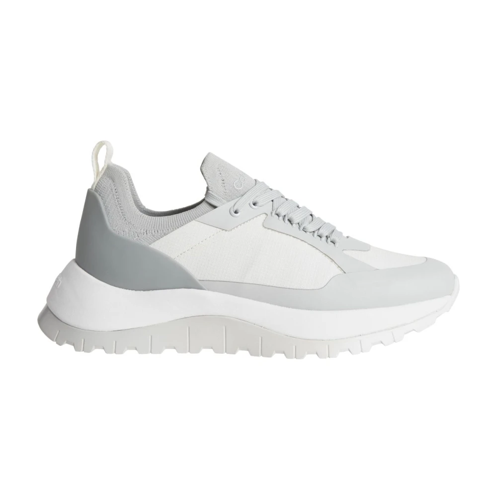 Calvin Klein Women's Gray Polyester Sneakers