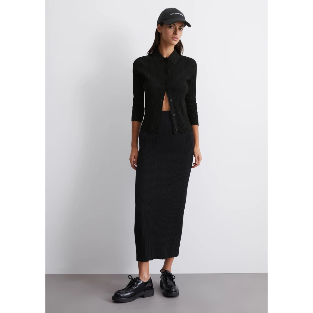 Marc O'Polo-stijl cardigan slim Black Dames