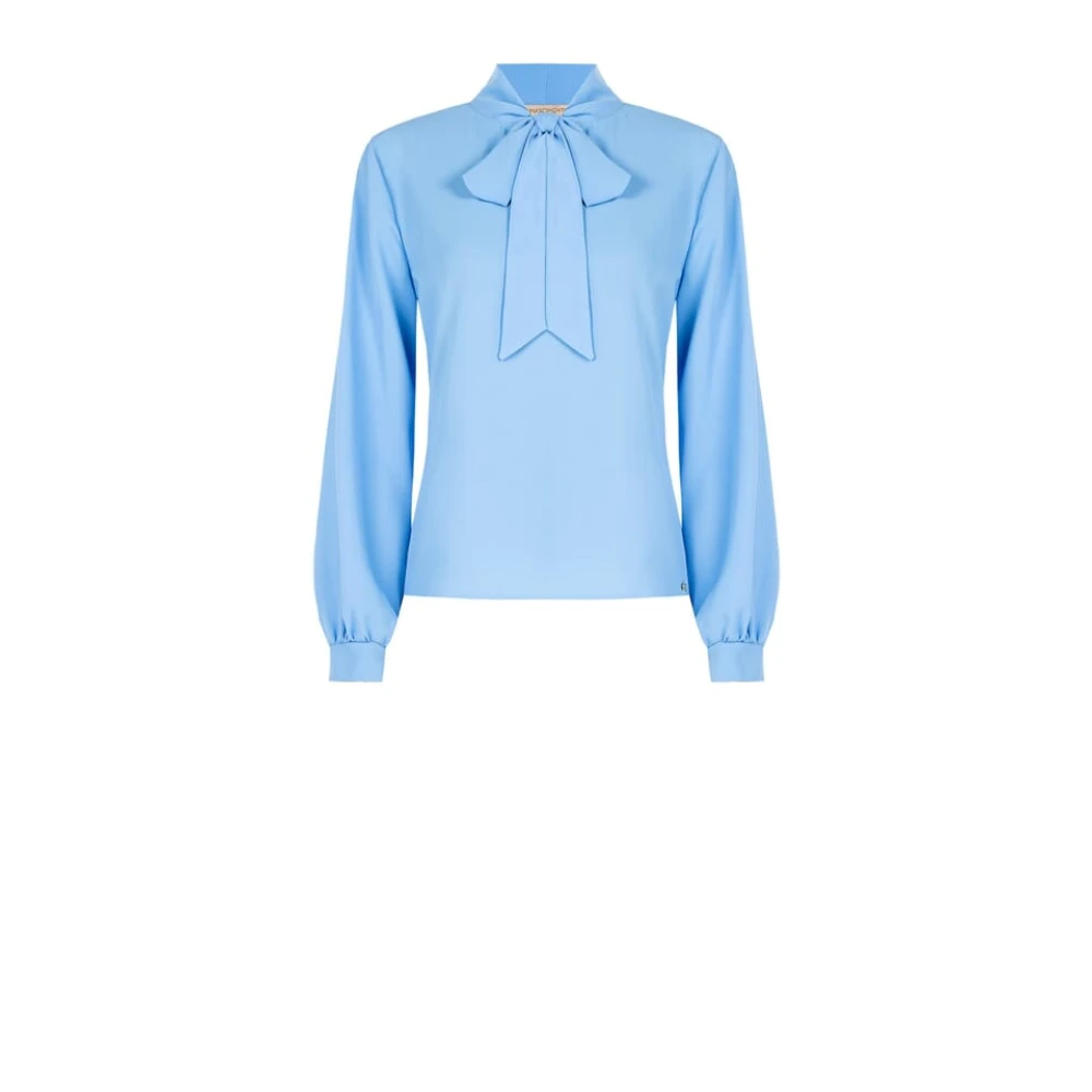 RINASCIMENTO Elegante blouse Herfst Winter 2024 25 Blue Dames