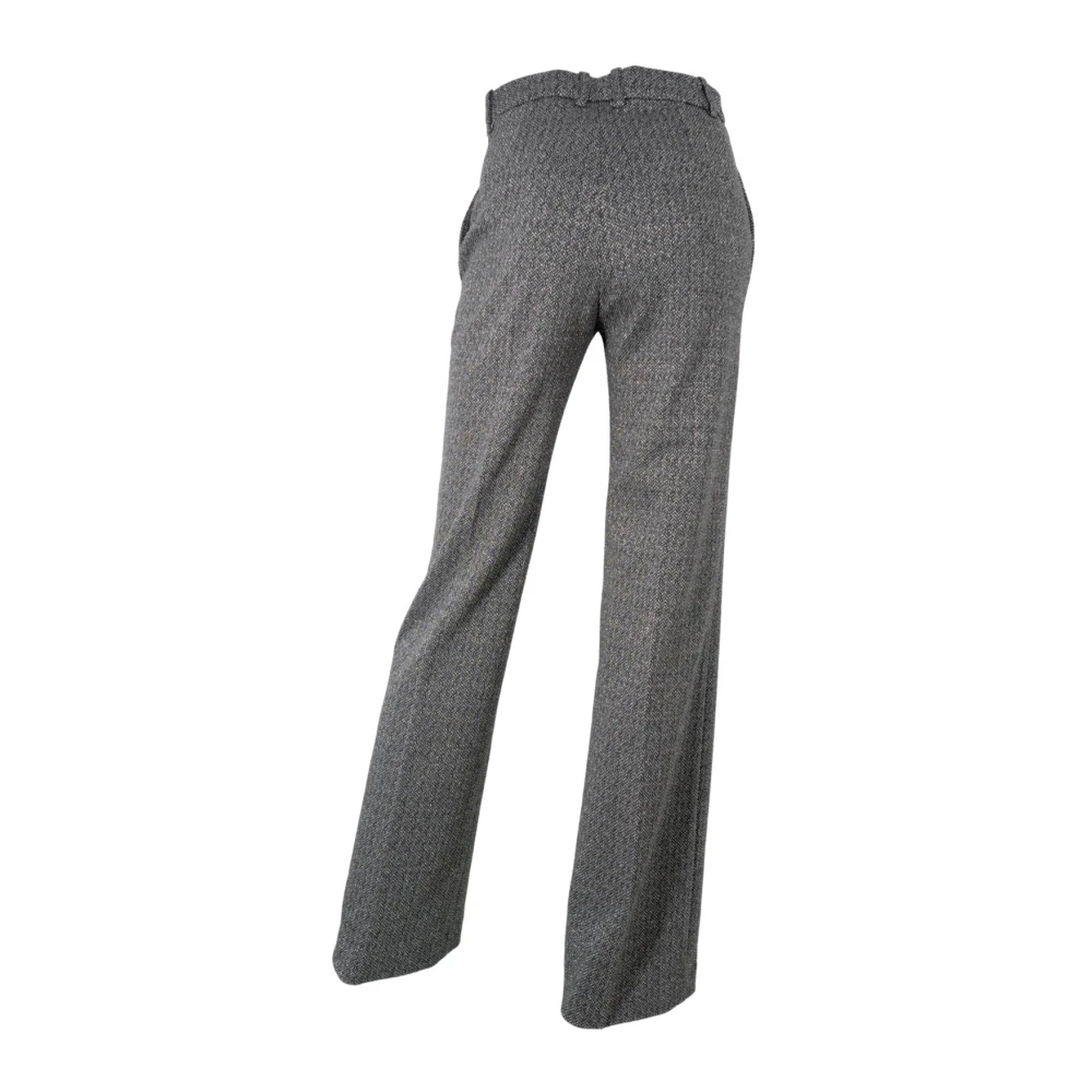 Kaos Palazzo Lurex Broek Zwart Black Dames