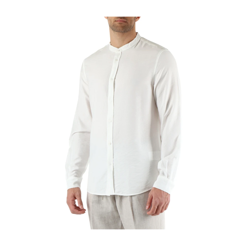 Antony Morato Seoul regular fit viscose overhemd White Heren