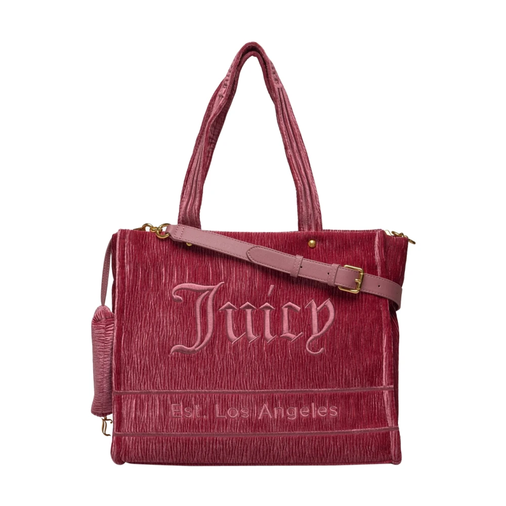 Juicy Couture Glamorös Iris Large Shopper Väska Red, Dam